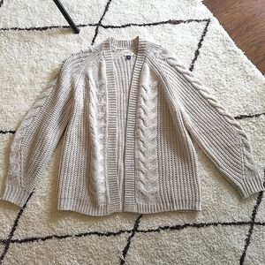 Universal Thread Light Gray Knit Cardigan